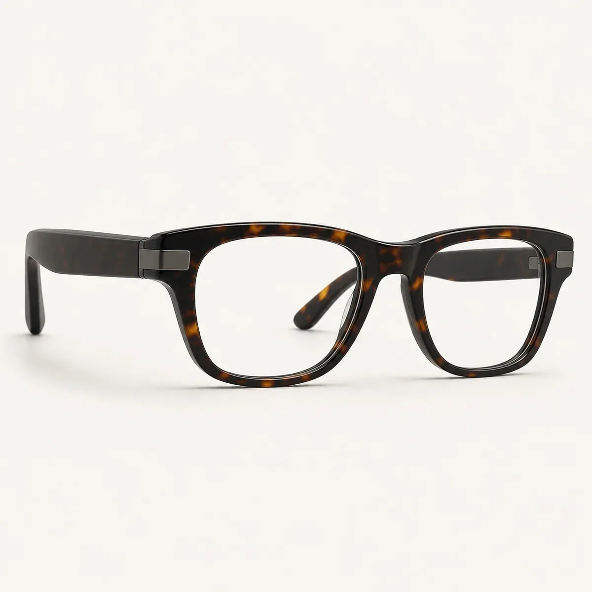 Classic Wayfarer consumer audio eyewear silhouette
