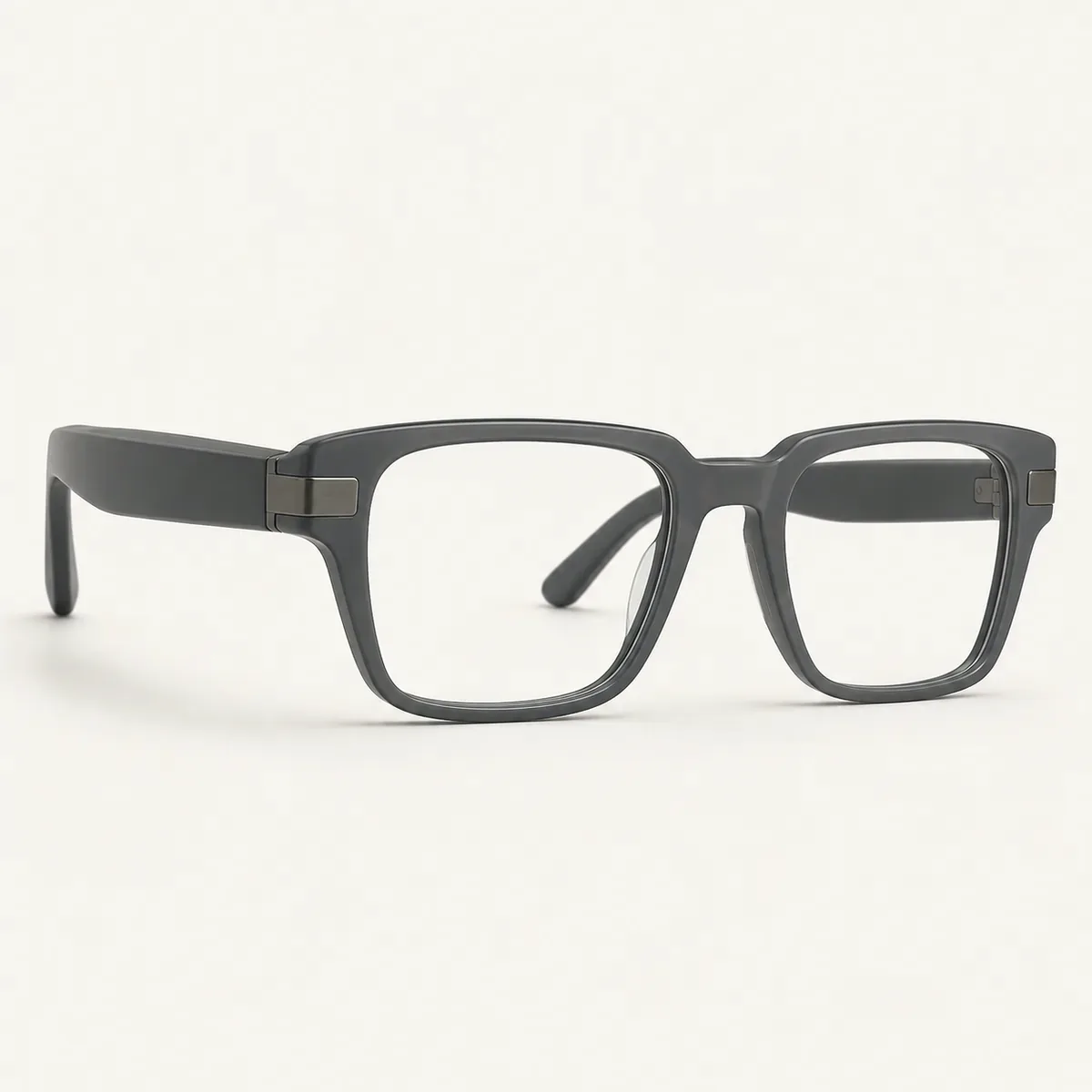 Contemporary Square consumer audio eyewear silhouette